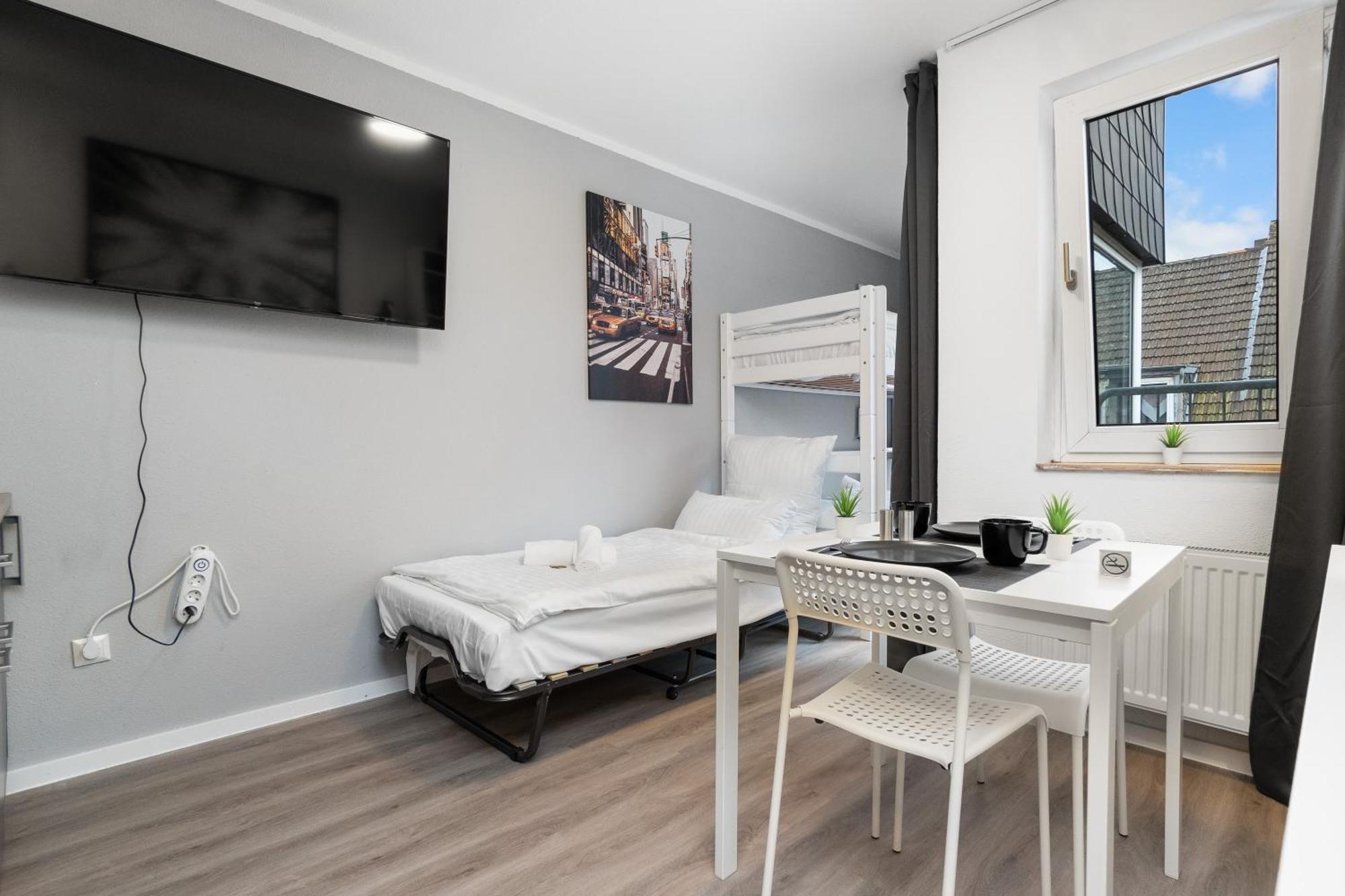 Messe, Monteure, Budget - Einfache Komfortable 2 Personen Wohnung Duisburg Zewnętrze zdjęcie