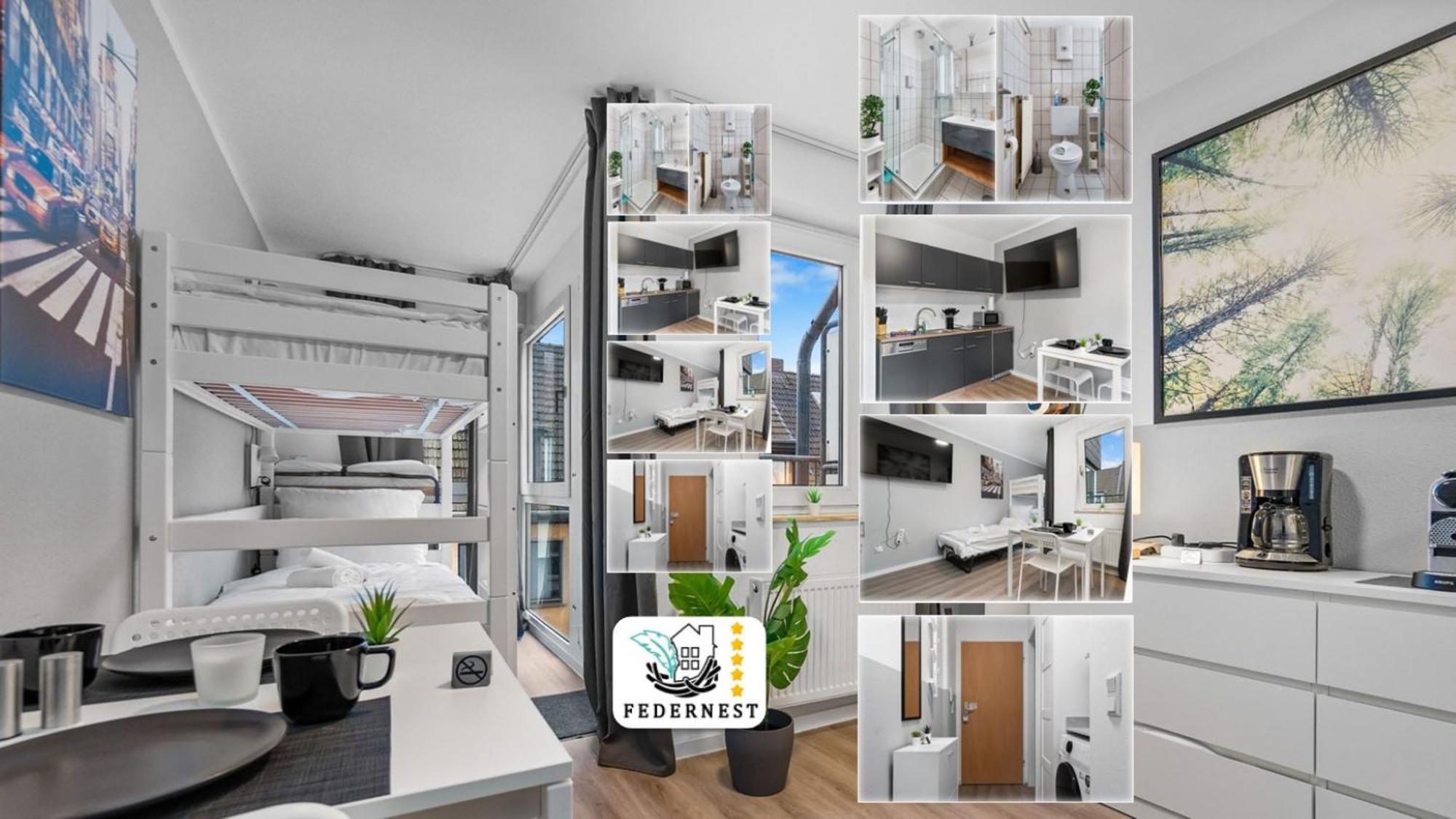 Messe, Monteure, Budget - Einfache Komfortable 2 Personen Wohnung Duisburg Zewnętrze zdjęcie
