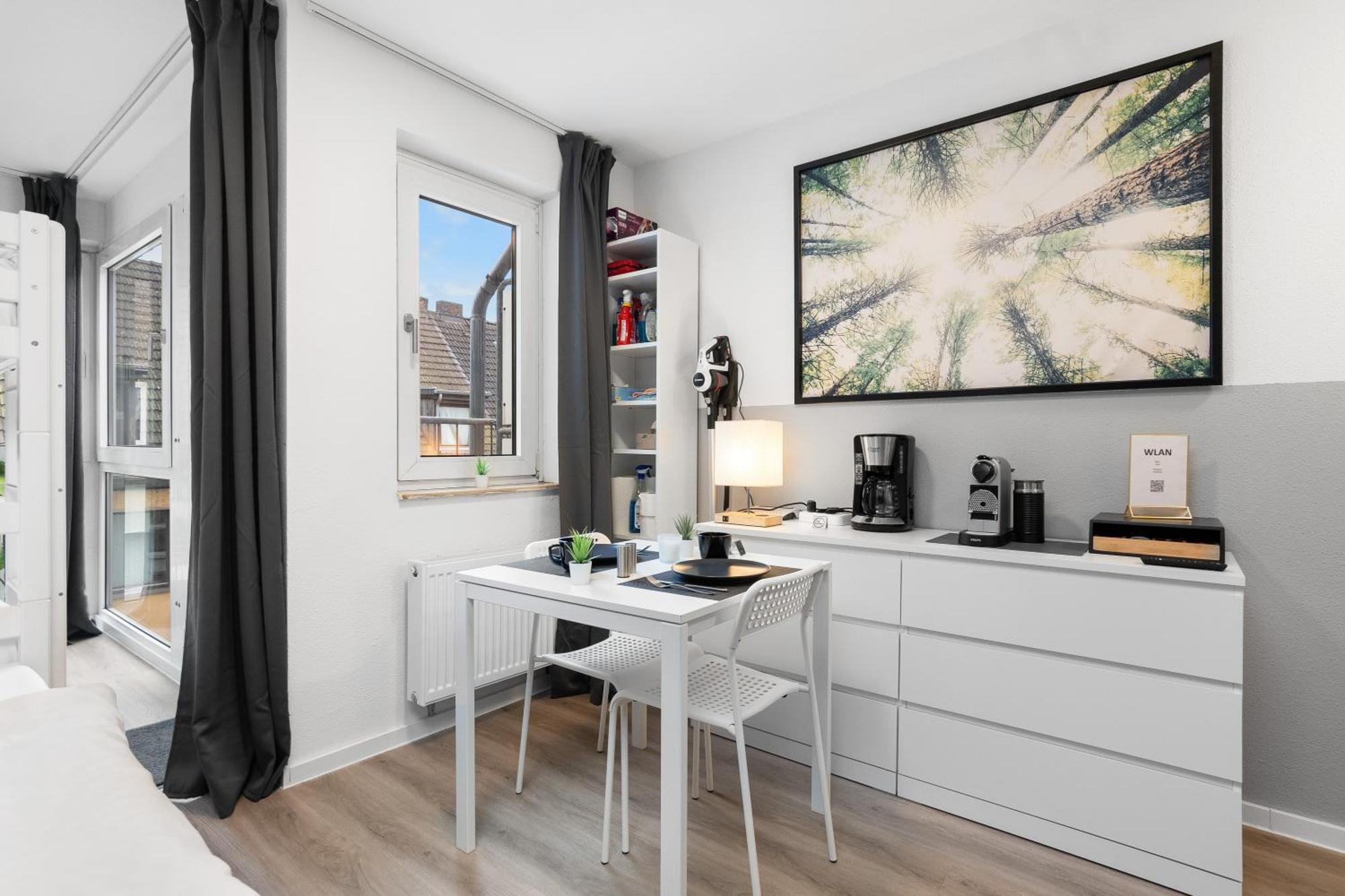 Messe, Monteure, Budget - Einfache Komfortable 2 Personen Wohnung Duisburg Zewnętrze zdjęcie
