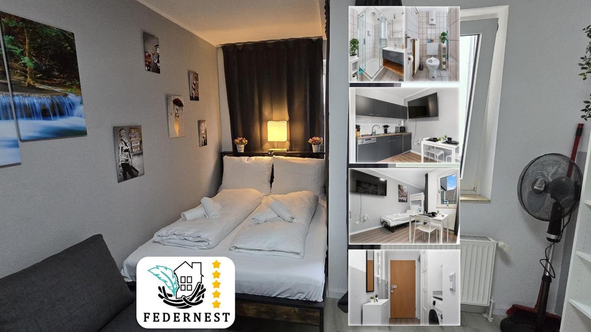 Messe, Monteure, Budget - Einfache Komfortable 2 Personen Wohnung Duisburg Zewnętrze zdjęcie