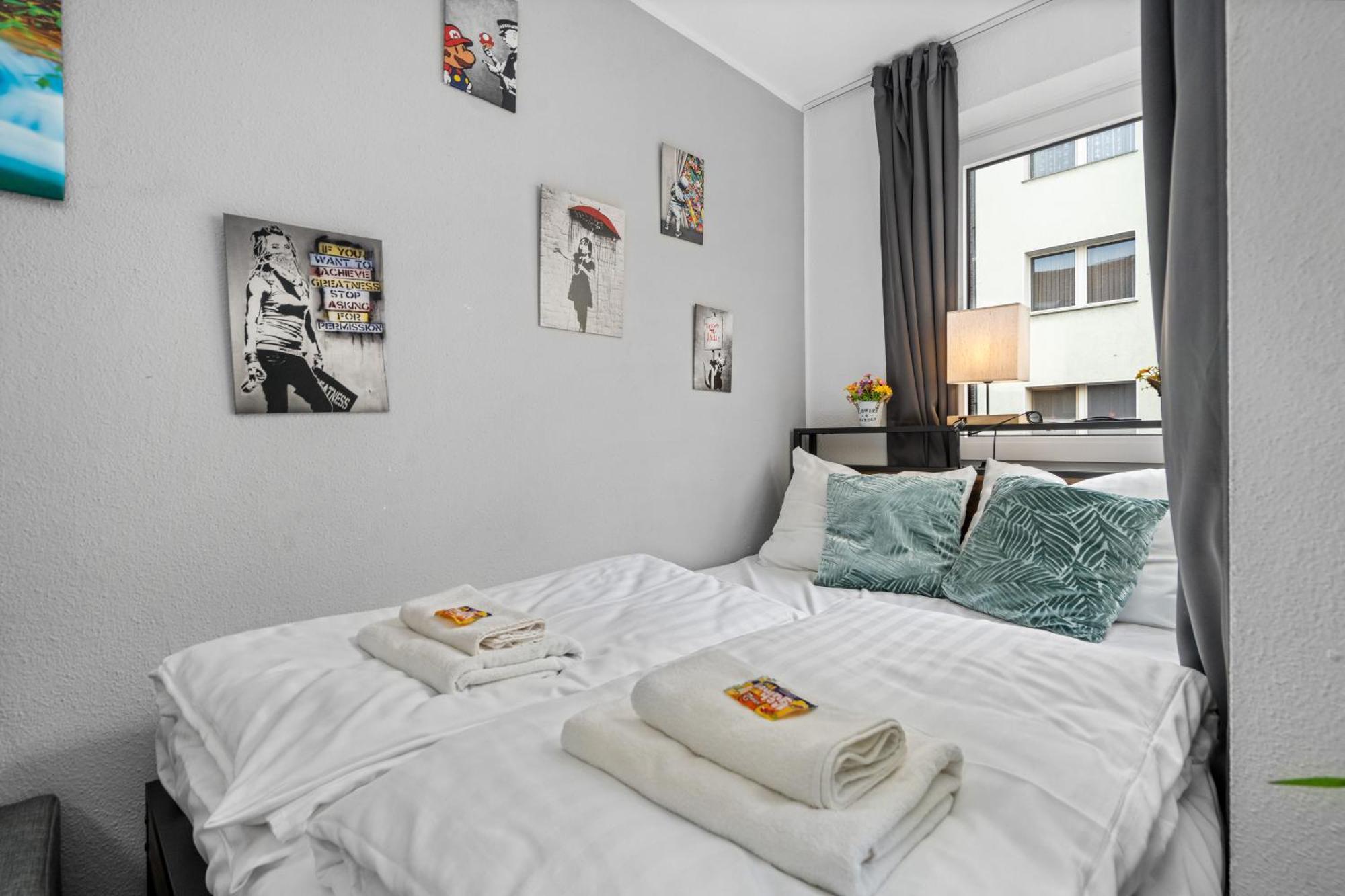Messe, Monteure, Budget - Einfache Komfortable 2 Personen Wohnung Duisburg Zewnętrze zdjęcie