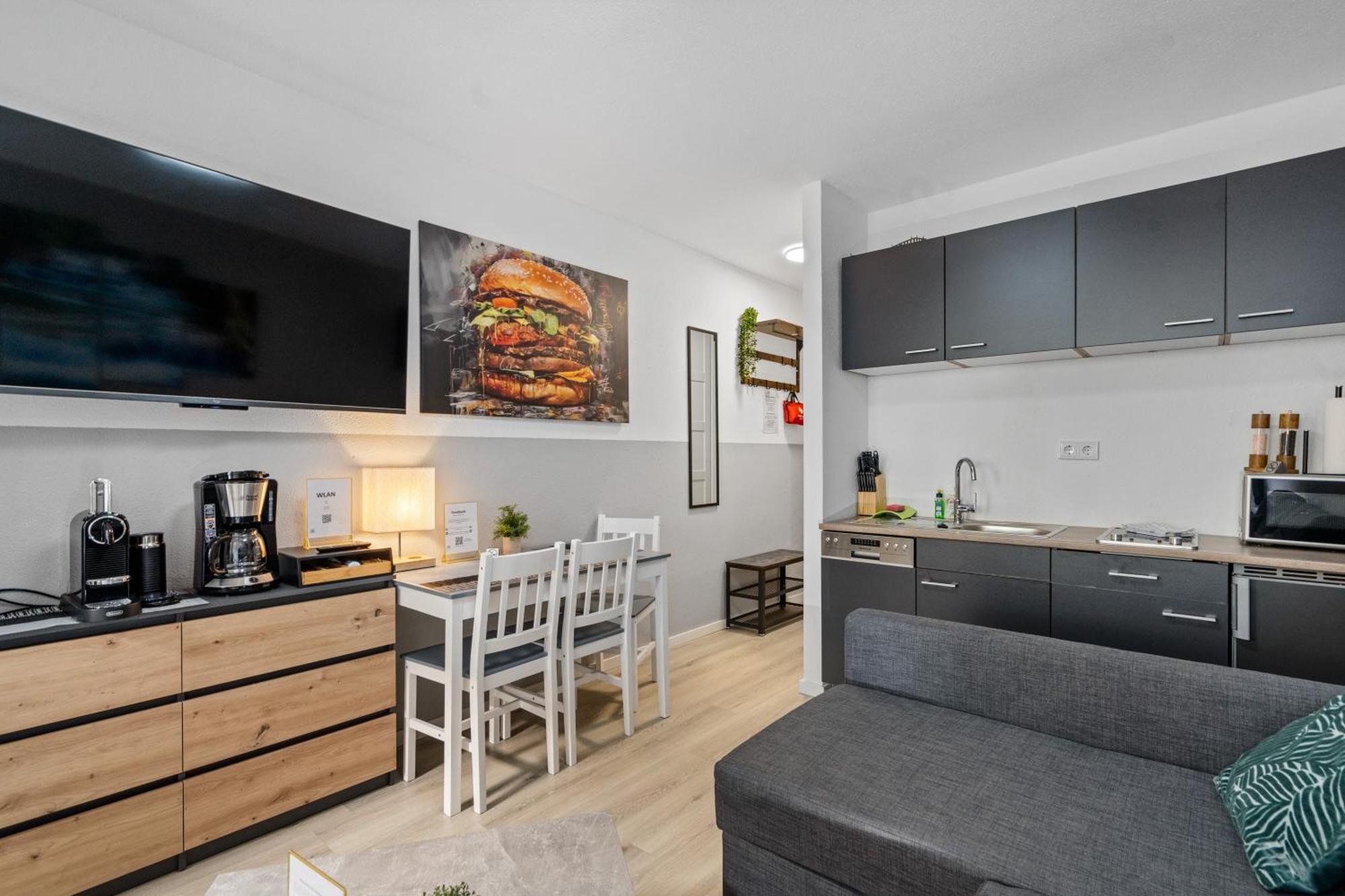 Messe, Monteure, Budget - Einfache Komfortable 2 Personen Wohnung Duisburg Zewnętrze zdjęcie